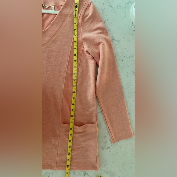 Soft Surroundings Coral Soft Sweatshirt - SZ L - Picture 5 of 6